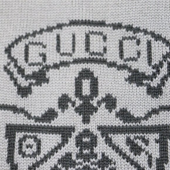 Gucci Hysteria Striped Crest Scarf - Picture 5 of 16